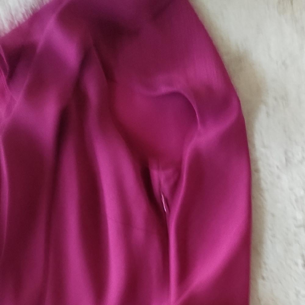 Clifford And Willis Sleeveless Magenta Dress - Picture 14 of 15